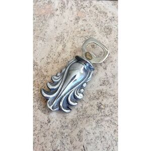 Vintage Silver Classic Heavy Metal Bottle Opener Or Beer Opener